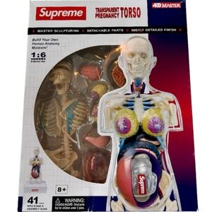 Supreme Pregnancy Model with bag and 2 bumper stickers